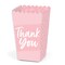 Big Dot of Happiness Pink Elegantly Simple - Guest Party Favor Popcorn Treat Boxes - Set of 12